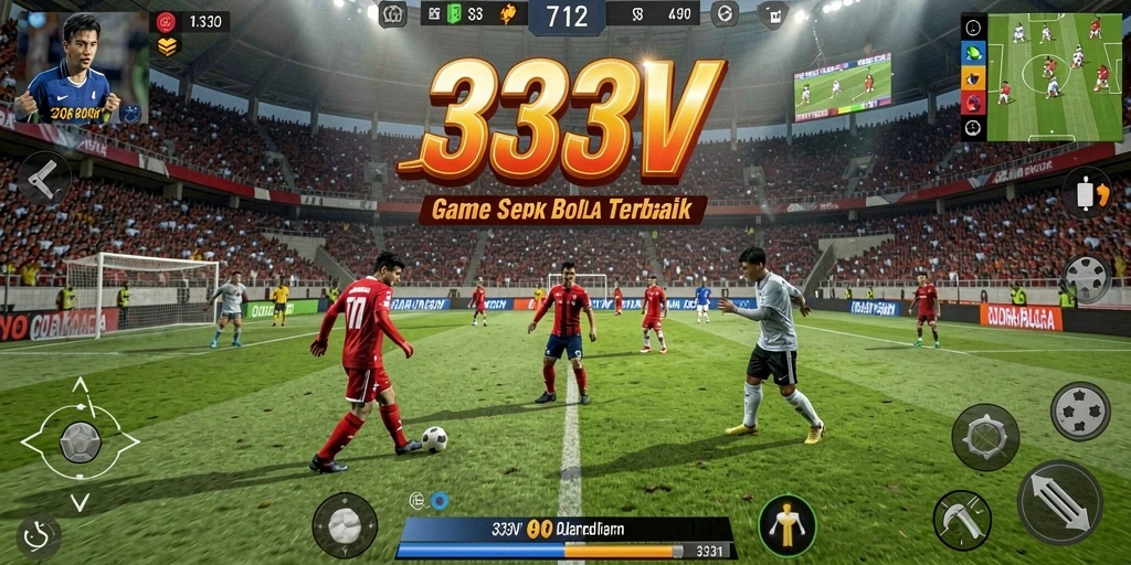 Tampilan gameplay yang intens dan seru di 333V.