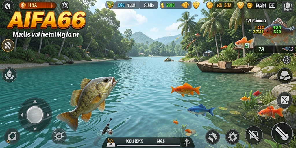 Gameplay AIFA66 yang memukau dengan grafis memancing yang luar biasa.