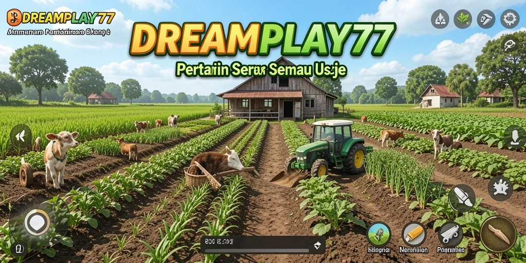 Tampilan gameplay seru dan menyenangkan di DREAMPLAY77.