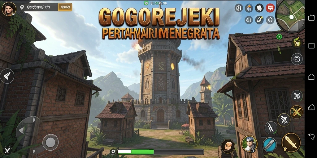Gameplay menegangkan GOGOREJEKI dalam mode Tower Defense.