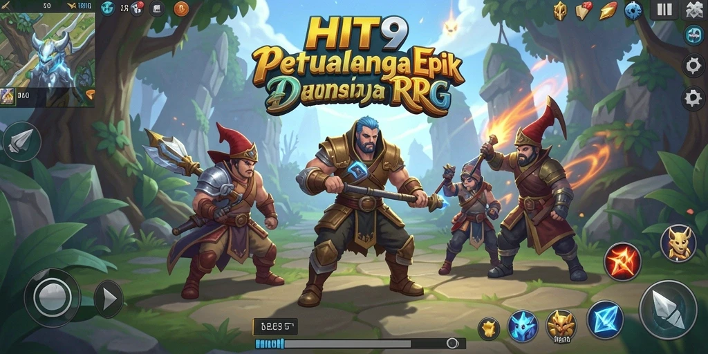 Tampilkan gameplay epik dan karakter unik di HIT9.