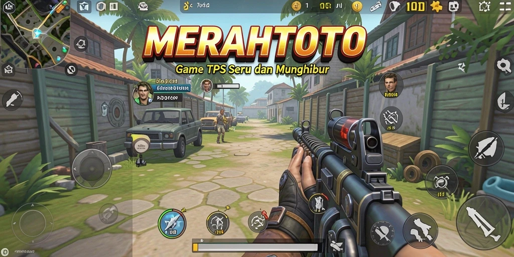 Screenshot gameplay MERAHTOTO dengan aksi seru di dalamnya.