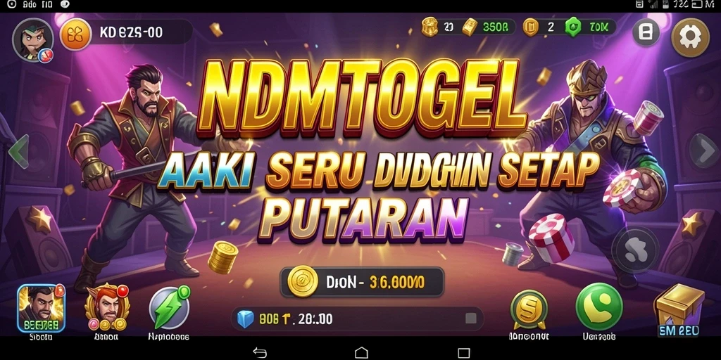 Tangkapan layar NDMTOGEL yang menunjukkan aksi mendebarkan di permainan.