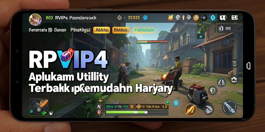 Tampilan antarmuka RPVIP4 yang intuitif dan user-friendly.
