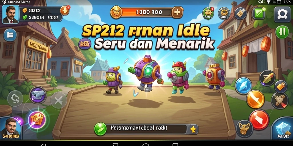 Tampilan gameplay SP212 yang menantang dan seru.