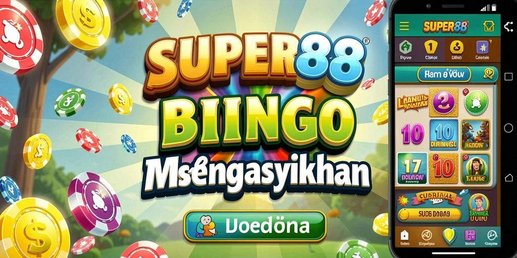 Tampilan gameplay Bingo yang seru dan interaktif di SUPER88.