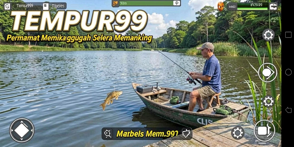 Tangkapan ikan yang fantastis dalam gameplay TEMPUR99.