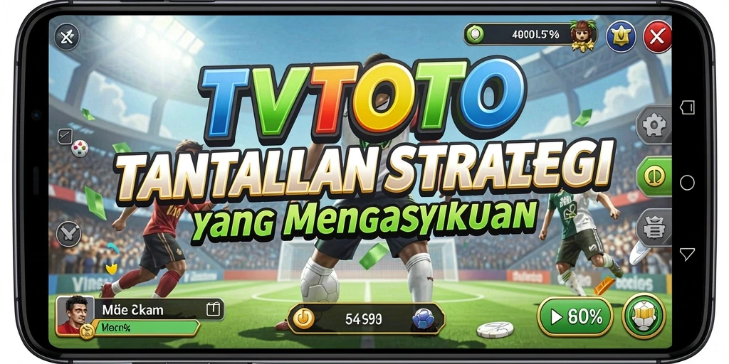Tampilan gameplay menegangkan dari TVTOTO dengan momen strategis.
